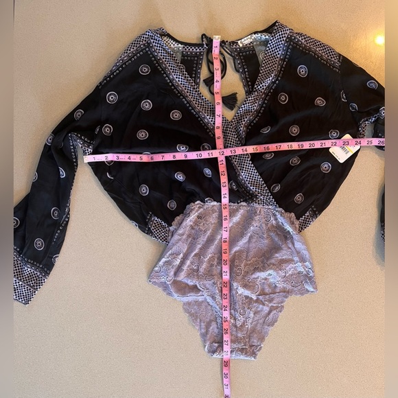Free People, NWT, Size Medium Bodysuit - Picture 8 of 16